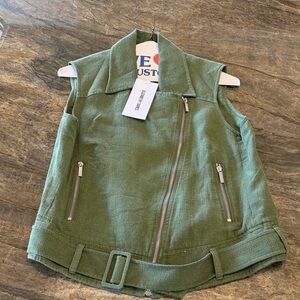 Elizabeth and James Green Vest